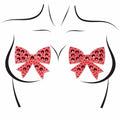 LEG AVENUE - NIPPLE COVERS WITH TIES, ONE SIZE