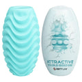 PRETTY LOVE - DOUBLE-SIDED TURQUOISE MASTURBATING EGG