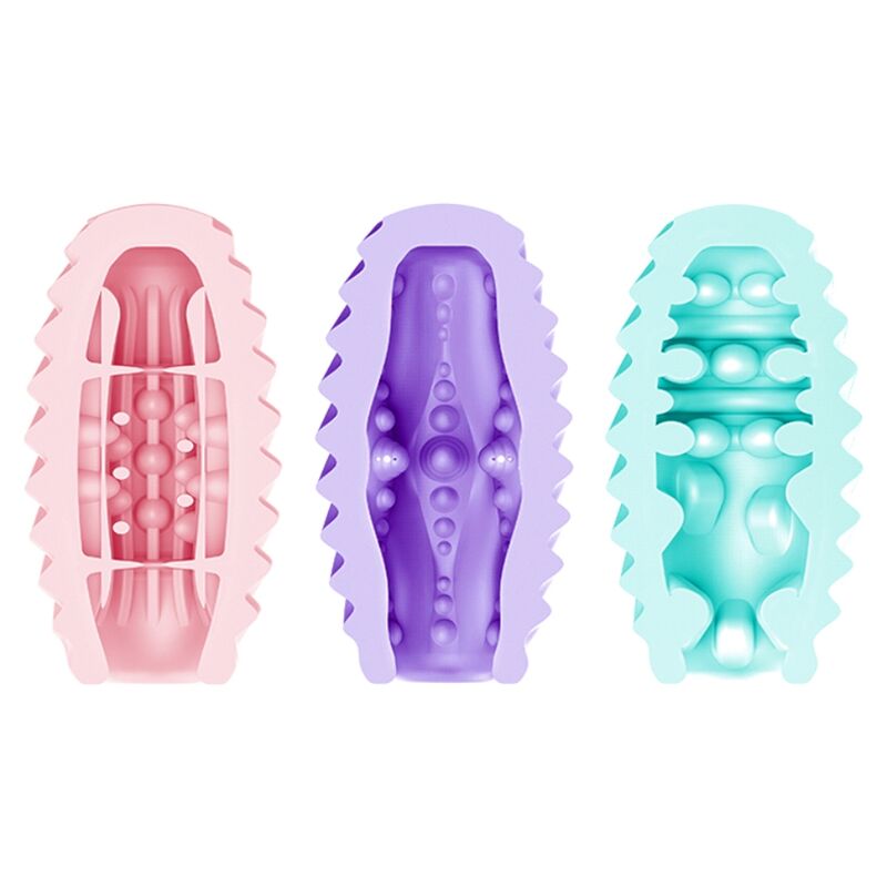 PRETTY LOVE - DOUBLE-SIDED MASTURBATING EGG 15 PCS