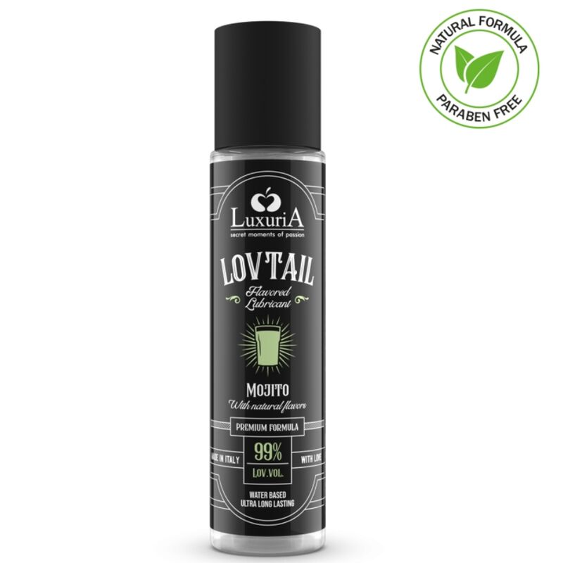 INTIMATELINE - LUXURIA LOVTAIL WATER-BASED LUBRICANT MOJITO 60 ML