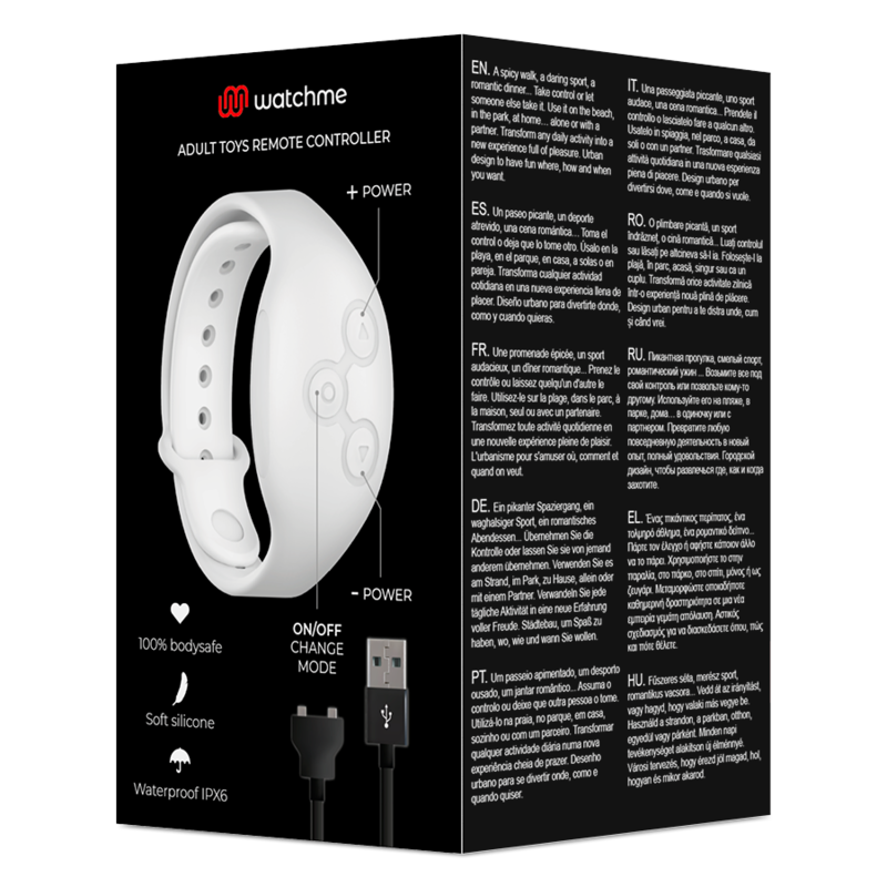 WATCHME - WIRELESS TECHNOLOGY REMOTE CONTROL WATCH JET AND COPPER