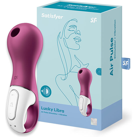 SATISFYER - LUCKY LIBRA SUCEUR ET VIBRATEUR