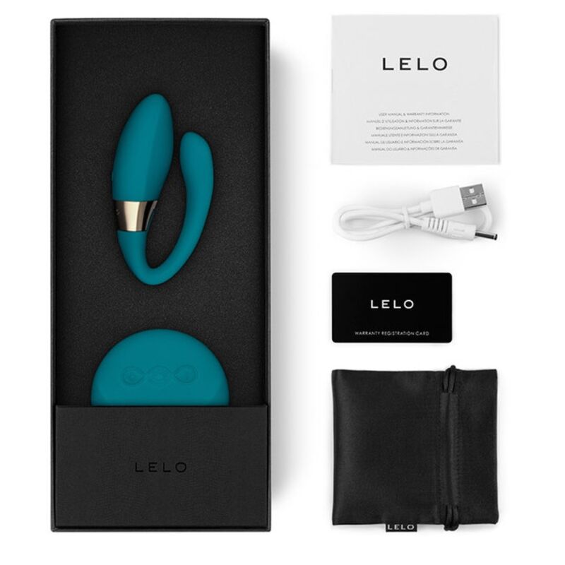 LELO - TIANI DUO MASSEUR COUPLE BLEU