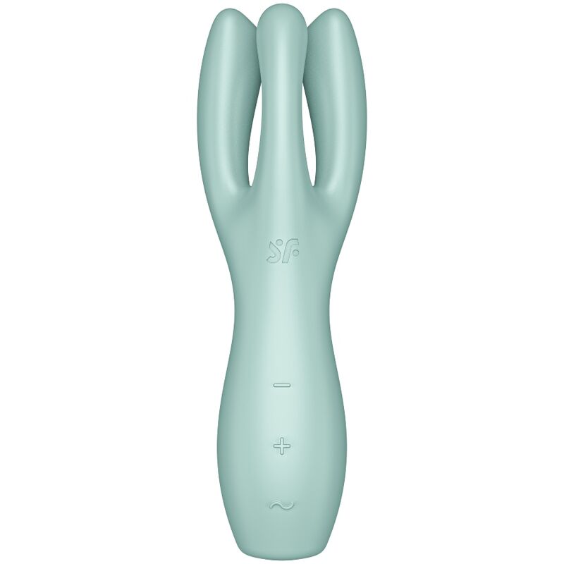 SATISFYER - THREESOME 3 VIBREUR VERT