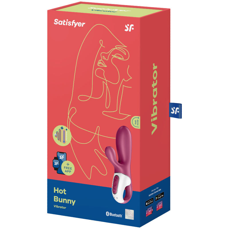 SATISFYER - HOT BUNNY VIBREUR POINT G