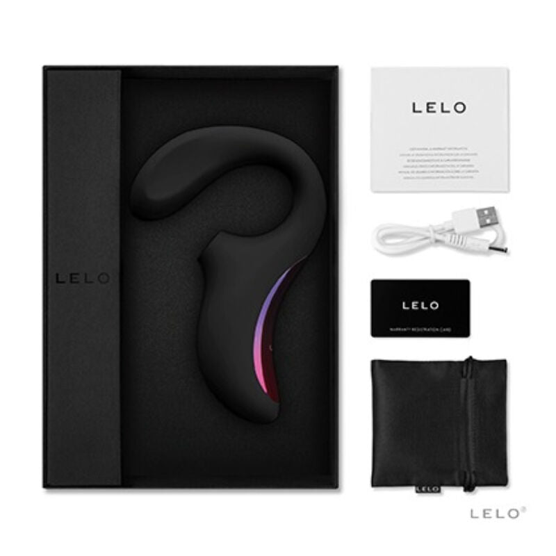 LELO - ENIGMA CRUISE SONIC MASSAGER DUAL STIMULATION BLACK