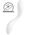 SATISFYER - ROLLING PLEASURE WHITE G-SPOT VIBRATOR