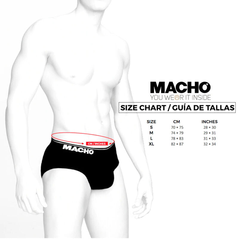 HOMME - MS24R SLIP ROUGE FONCÉ XL