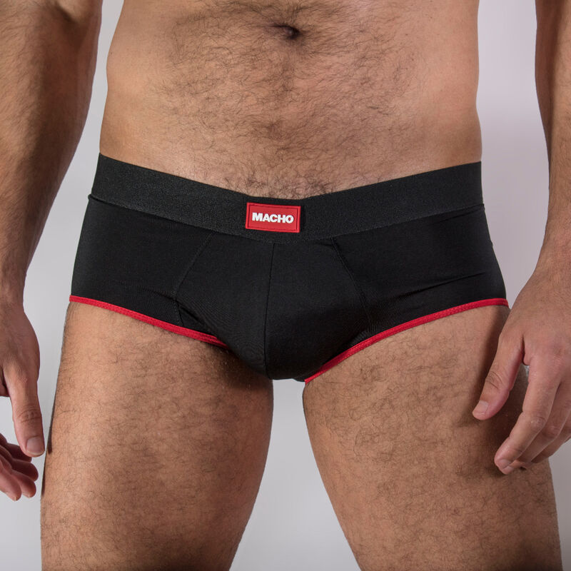 HOMME - MS24R SLIP ROUGE FONCÉ XL