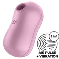 SATISFYER - SUCRE D'ORGE STIMULATEUR ET VIBRATEUR LILAS