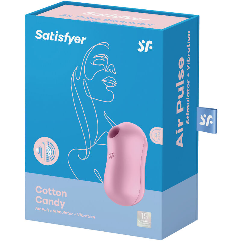 SATISFYER - SUCRE D'ORGE STIMULATEUR ET VIBRATEUR LILAS