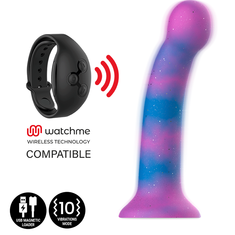 MYTHOLOGY - DION GALACTIC DILDO S - VIBREUR COMPATIBLE AVEC LA TECHNOLOGIE SANS FIL WATCHME
