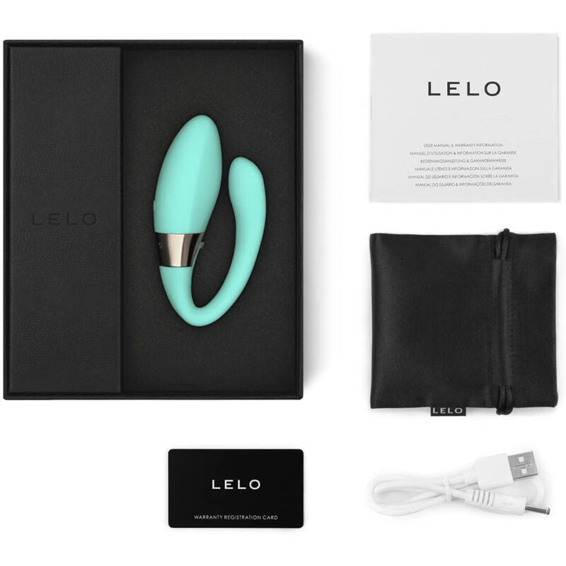 LELO - TIANI HARMONY MASSEUR DE COUPLE VERT D'EAU