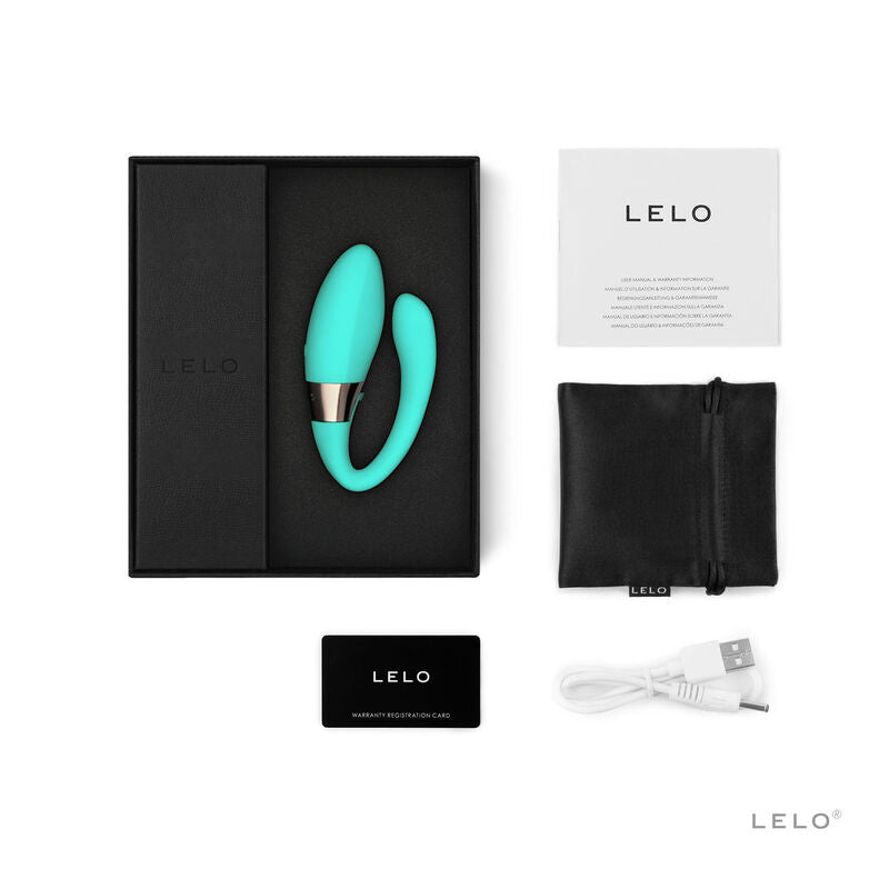 LELO - TIANI HARMONY MASSEUR DE COUPLE VERT D'EAU