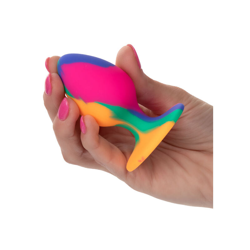CALEXOTICS - PLUG ANAL CHOUCHOU TAILLE MOYENNE TIE-DYE