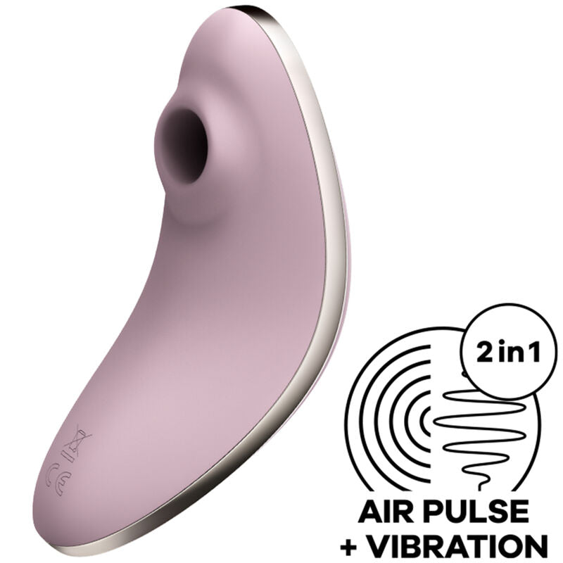 SATISFYER - VULVA LOVER 1 STIMULATEUR ET VIBREUR VIOLET
