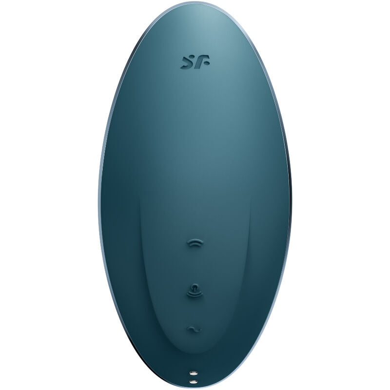 SATISFYER - VULVA LOVER 1 BLUE STIMULATOR AND VIBRATOR