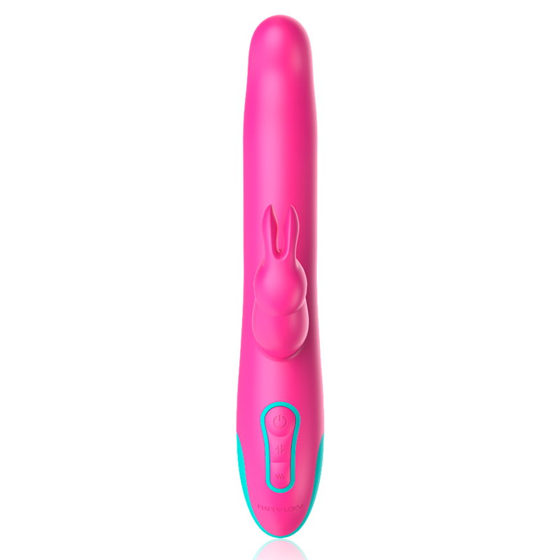 HAPPY LOKY - PLUTO VIBREUR & ROTATEUR LAPIN COMPATIBLE AVEC LA TECHNOLOGIE SANS FIL WATCHME