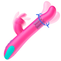 HAPPY LOKY - PLUTO VIBREUR & ROTATEUR LAPIN COMPATIBLE AVEC LA TECHNOLOGIE SANS FIL WATCHME