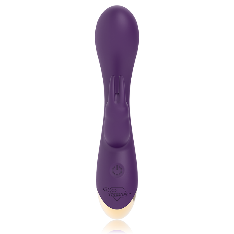 TREASURE - VIBRATEUR LAPIN LAURENCE COMPATIBLE AVEC LA TECHNOLOGIE WATCHME WIRELESS