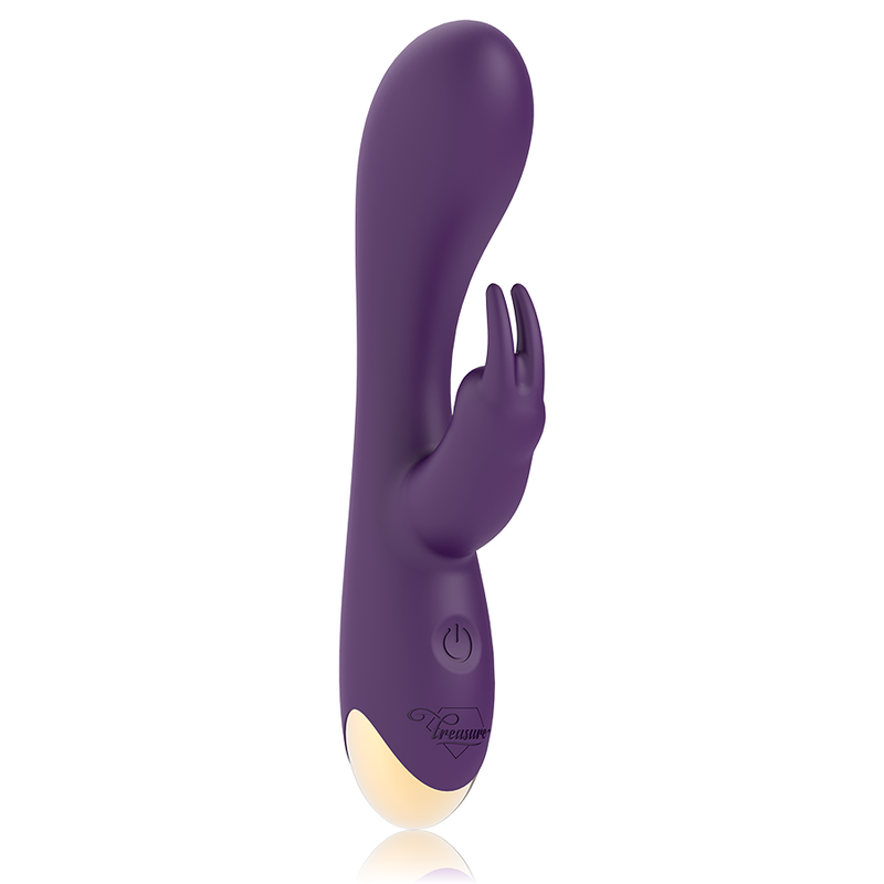 TREASURE - VIBRATEUR LAPIN LAURENCE COMPATIBLE AVEC LA TECHNOLOGIE WATCHME WIRELESS