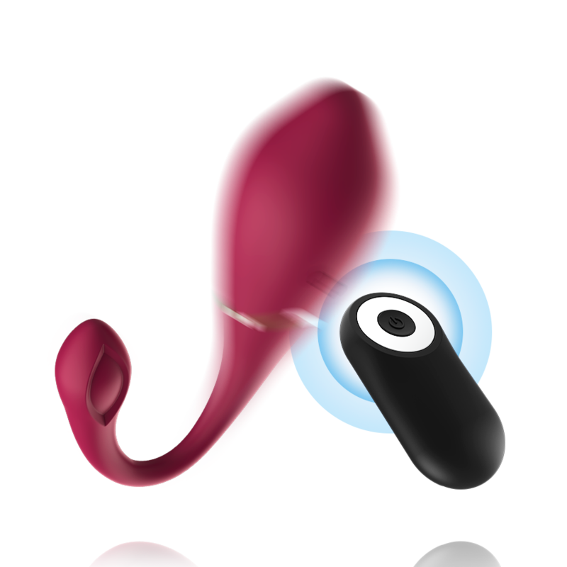 CICI BEAUTY - VIBREUR OEUF EN SILICONE DE QUALITÉ SUPÉRIEURE AVEC TÉLÉCOMMANDE