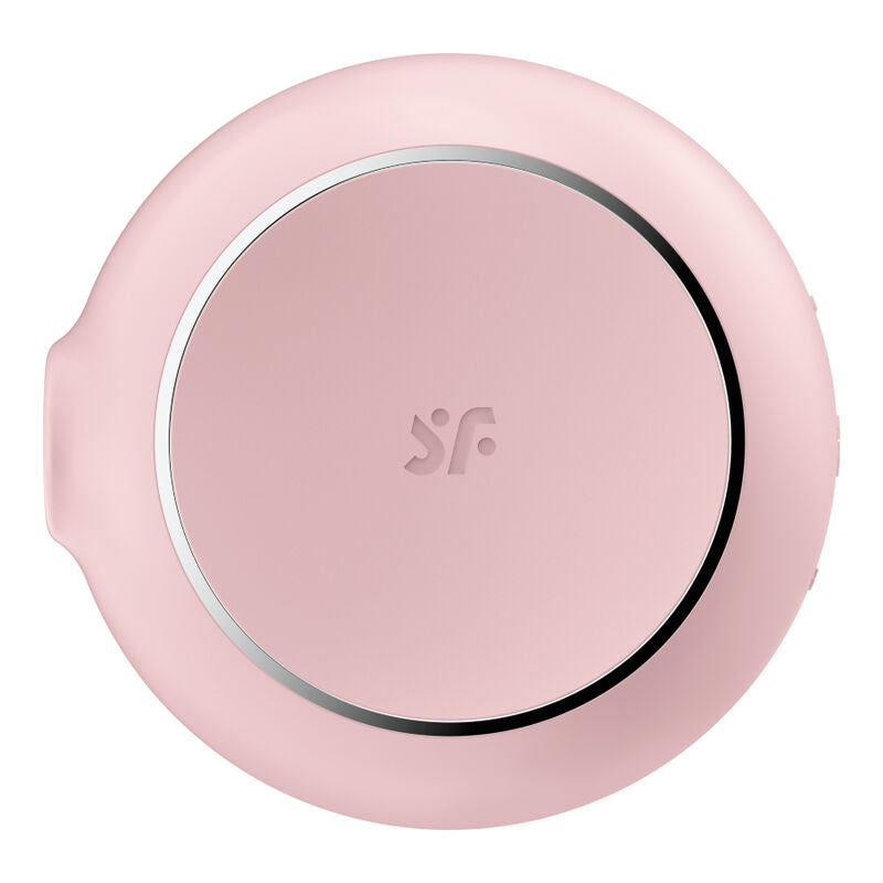 SATISFYER - PRO TO GO 3 STIMULATEUR ET VIBREUR DOUBLE ROSE