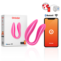 ONINDER - LISBONNE STIMULATEUR POINT G & CLITORIS ROSE - APPLICATION GRATUITE ROSE