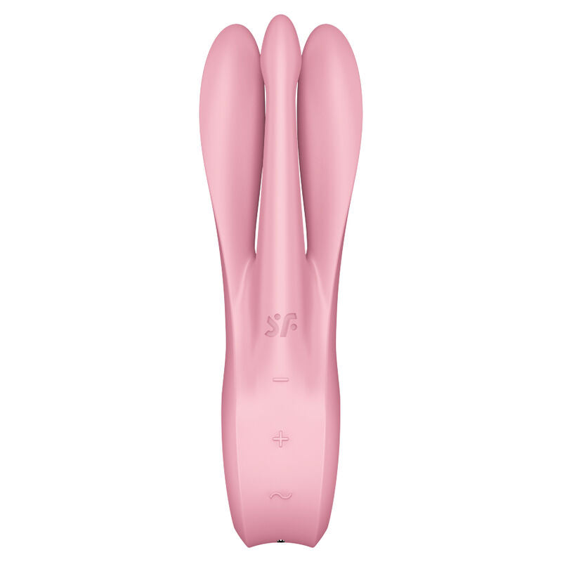SATISFYER - THREESOME 1 PINK VIBRATOR