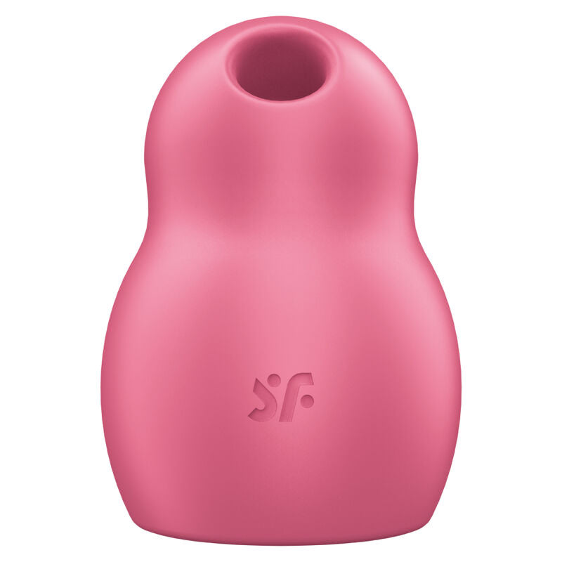 SATISFYER - PRO TO GO 1 STIMULATEUR ET VIBREUR DOUBLE ROUGE