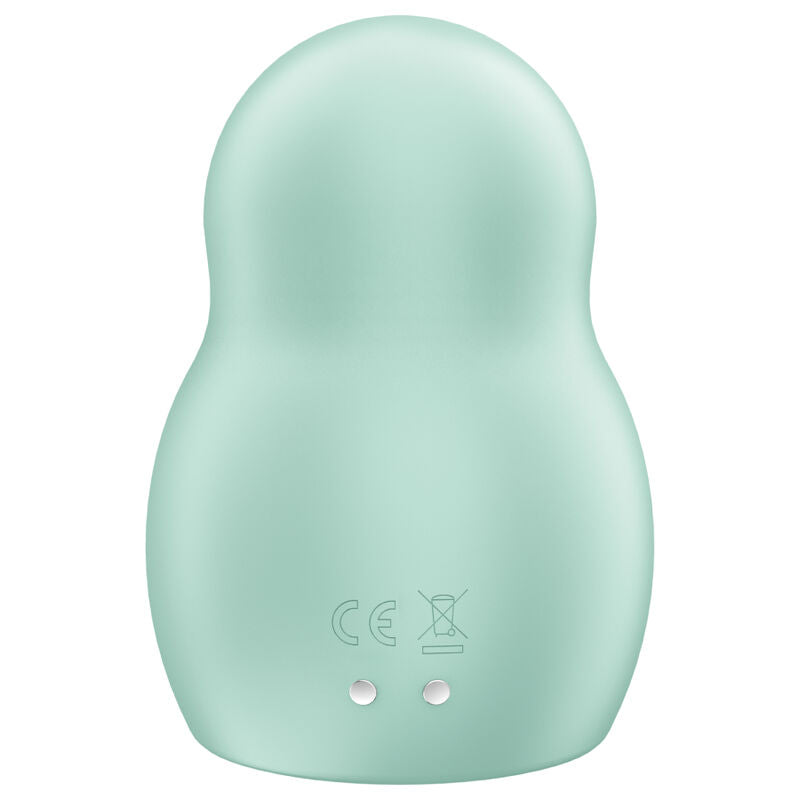 SATISFYER - PRO TO GO 1 DOUBLE STIMULATOR AND VIBRATOR GREEN