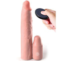 FANTASY X-TENSIONS - PIPEDREAMS SLEEVE 22,86 CM + PLUG 7,62 CM TÉLÉCOMMANDÉ EN SILICONE
