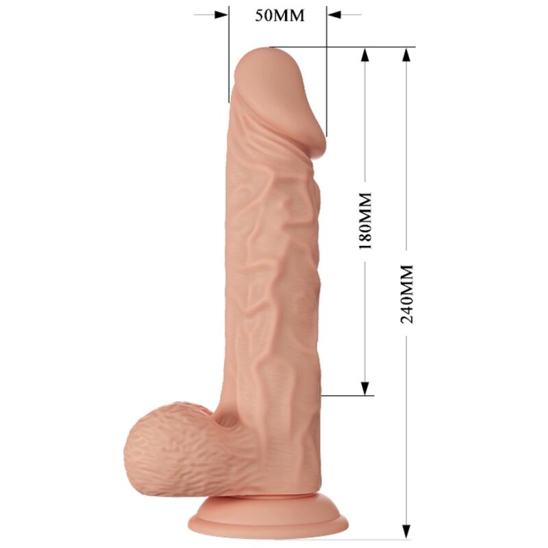 BAILE - BELLE RENCONTRE BURAQ VIBRACIÓN 24 CM NATURAL