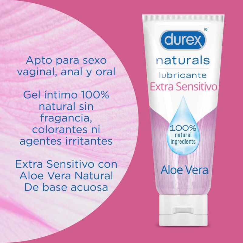 DUREX - LUBRIFIANT NATUREL ULTRA SENSIBLE 100 ML