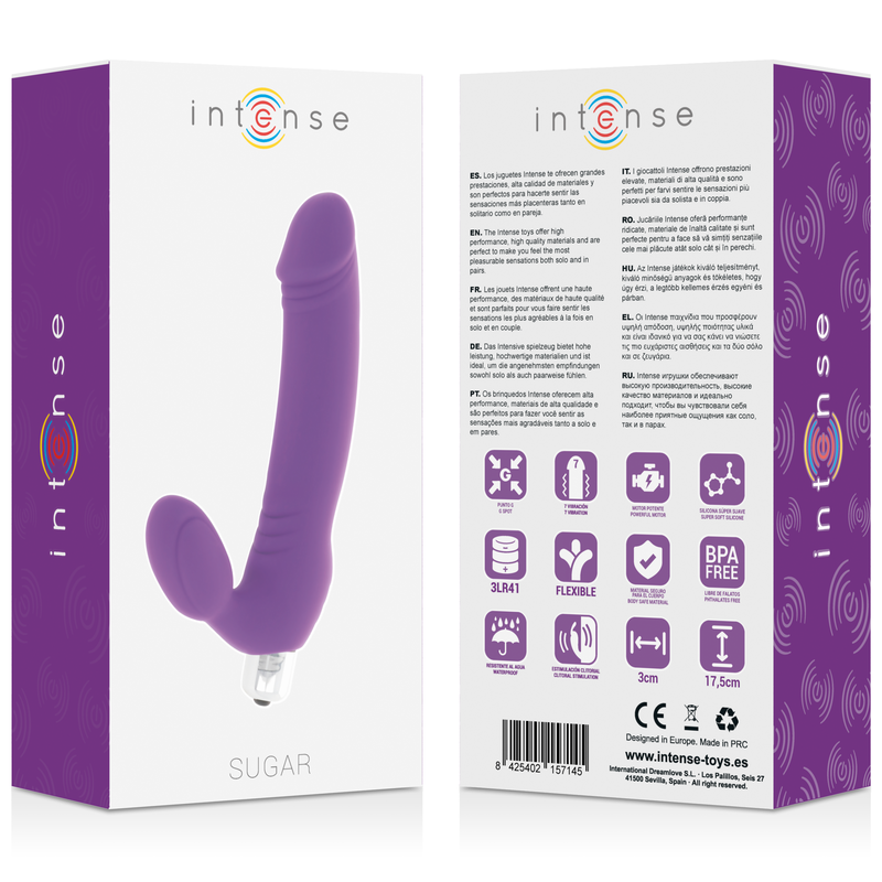 INTENSE - SUCRE SEPT VITESSES SILICONE LILA