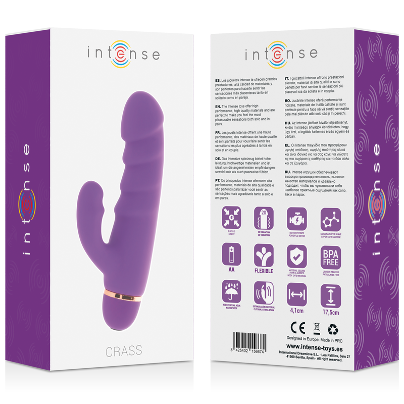 INTENSE - CRASS 20 VITESSES SILICONE LILA