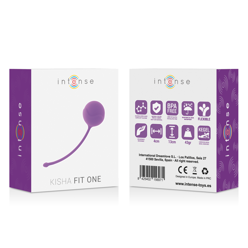 INTENSE - KISHA FIT ONE KEGEL EN SILICONE VIOLET