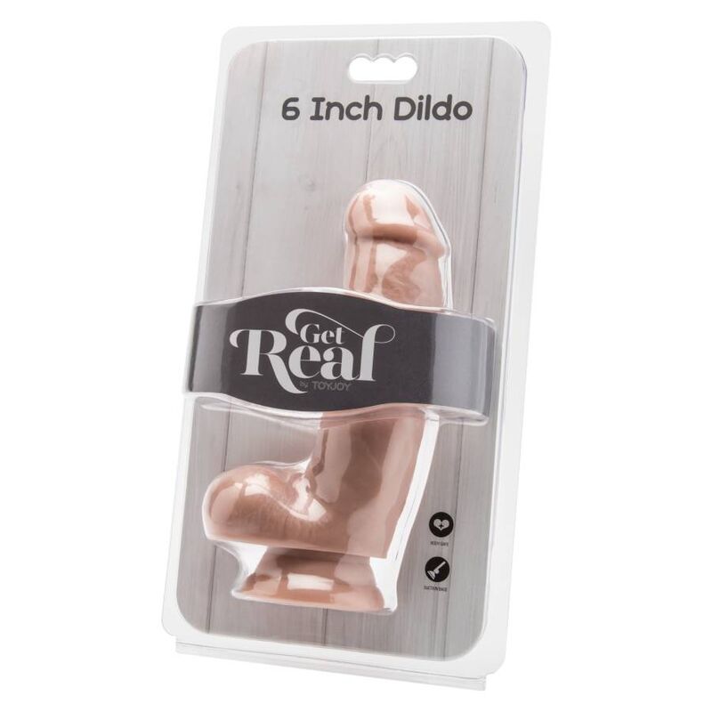 SOIS VRAI - GODEMICHET 12 CM AVEC TESTICULES NATURELS