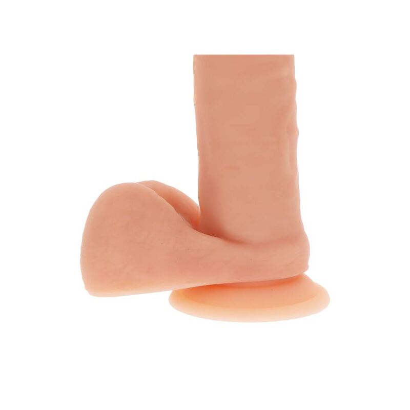 GET REAL - GODEMICHET SILICONE 20,5 CM AVEC TESTICULES NATUREL