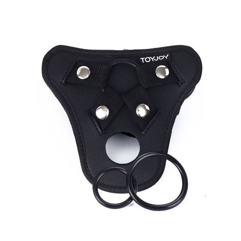 GET REAL - STRAP-ON PLEASURE BLACK HARNESS