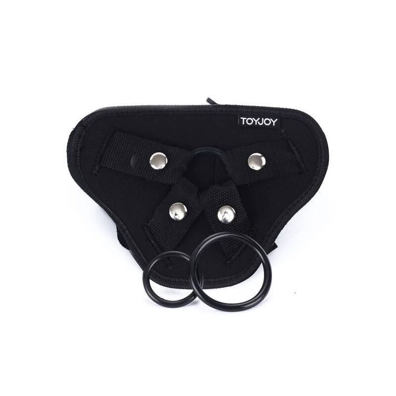 GET REAL - STRAP-ON DELUXE BLACK HARNESS
