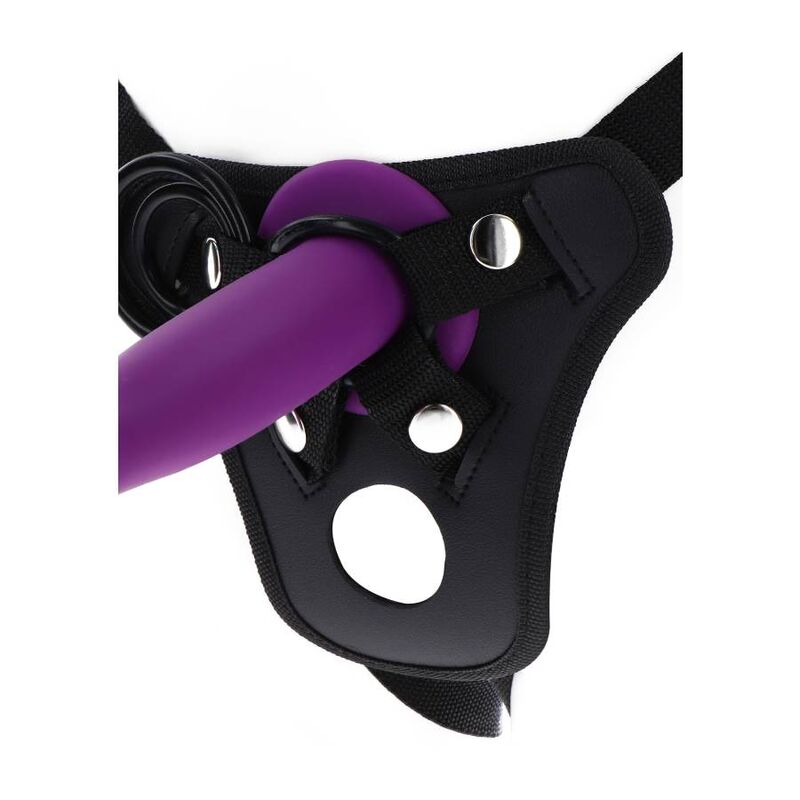 GET REAL - STRAP-ON PLEASURE BLACK HARNESS