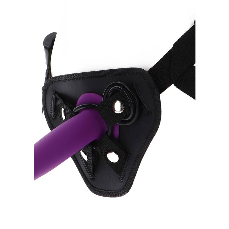 GET REAL - STRAP-ON DELUXE BLACK HARNESS