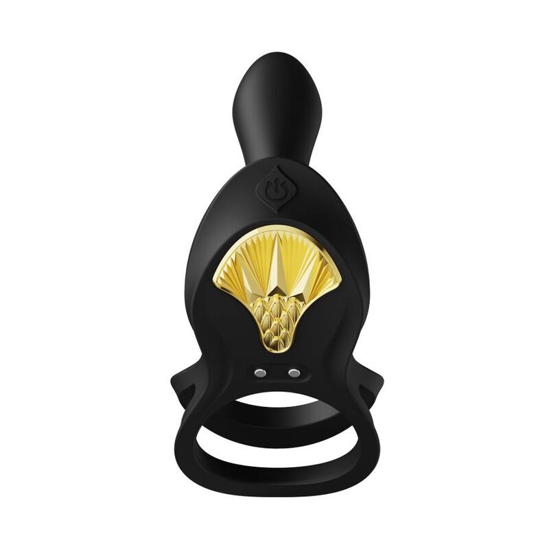 ZALO - BAYEK ANNEAU VIBRANT TÉLÉCOMMANDÉ COUPLES NOIR