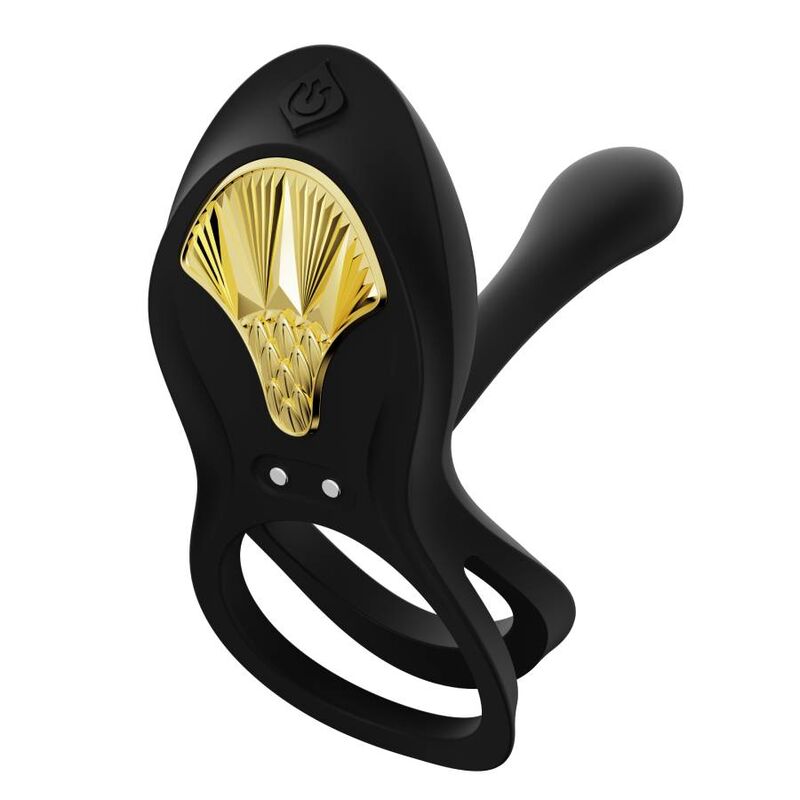 ZALO - BAYEK ANNEAU VIBRANT TÉLÉCOMMANDÉ COUPLES NOIR