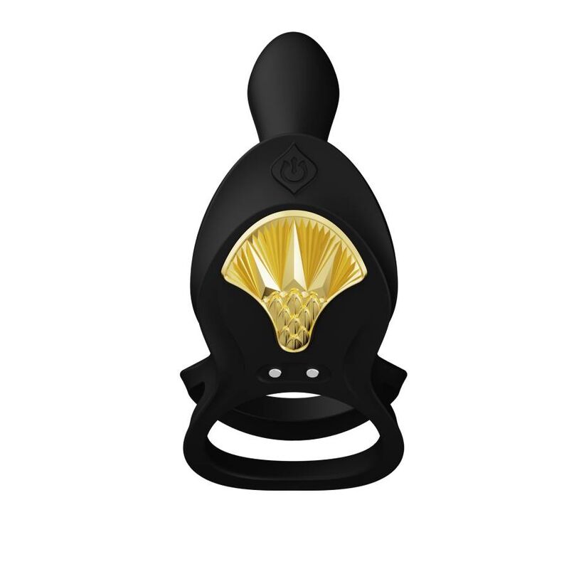 ZALO - BAYEK ANNEAU VIBRANT TÉLÉCOMMANDÉ COUPLES NOIR