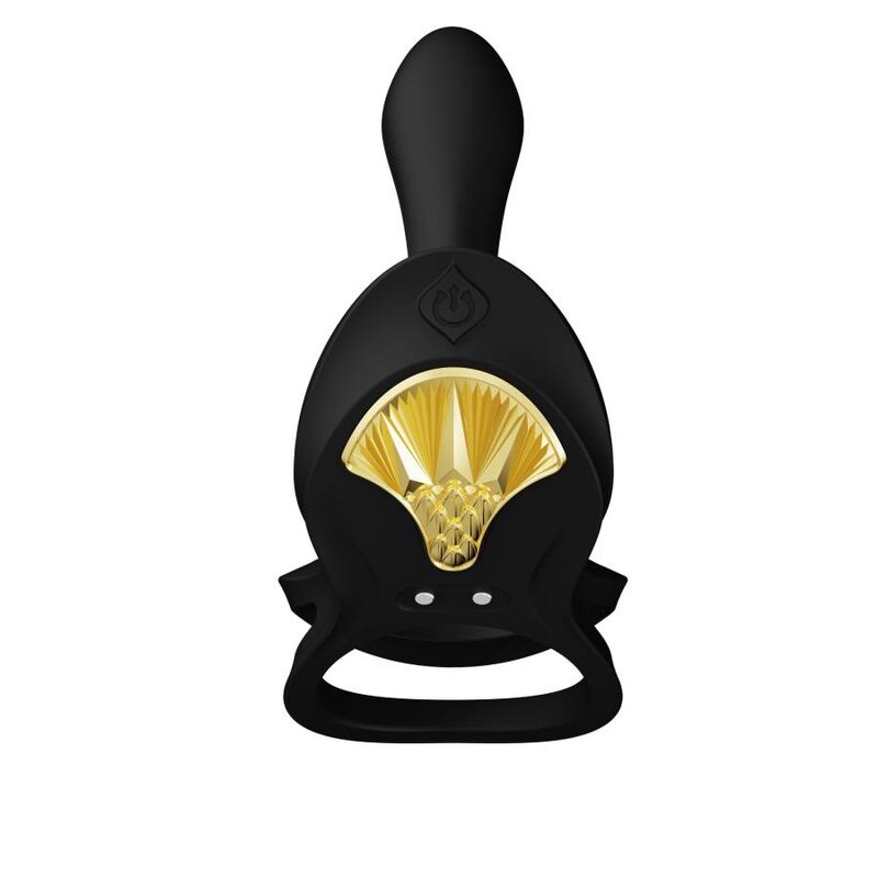 ZALO - BAYEK ANNEAU VIBRANT TÉLÉCOMMANDÉ COUPLES NOIR