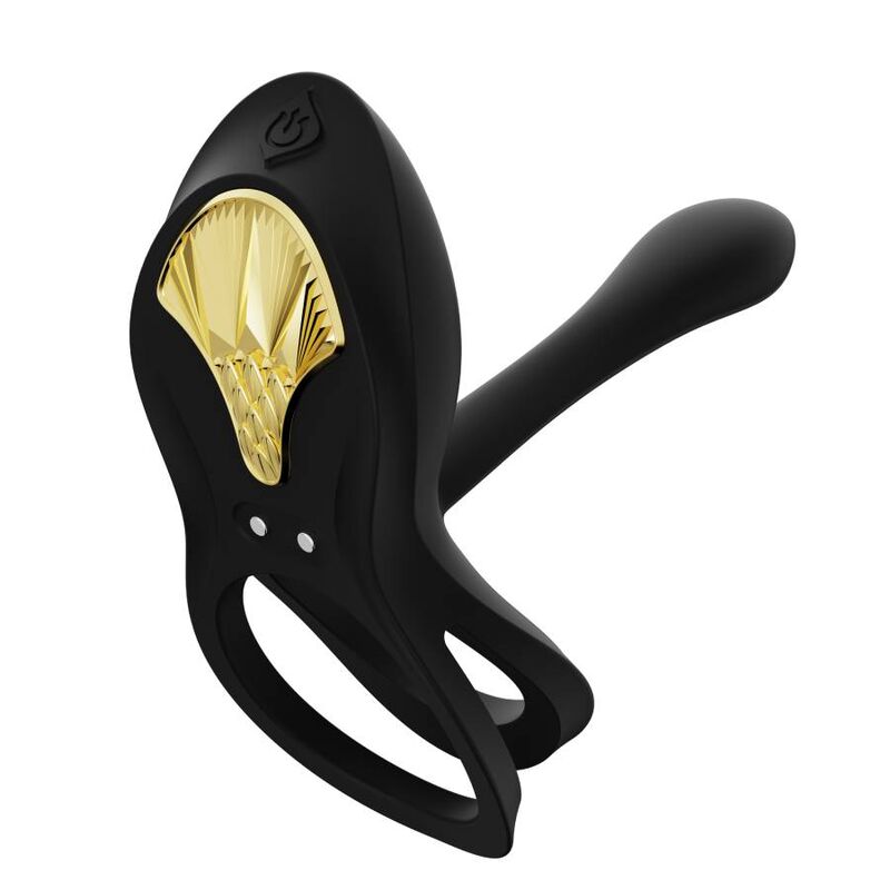 ZALO - BAYEK ANNEAU VIBRANT TÉLÉCOMMANDÉ COUPLES NOIR