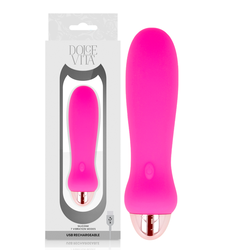 DOLCE VITA - VIBREUR RECHARGEABLE FIVE ROSE 7 VITESSES