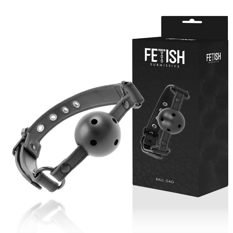 FETISH SUBMISSIVE - BREATHABLE VEGAN GAG